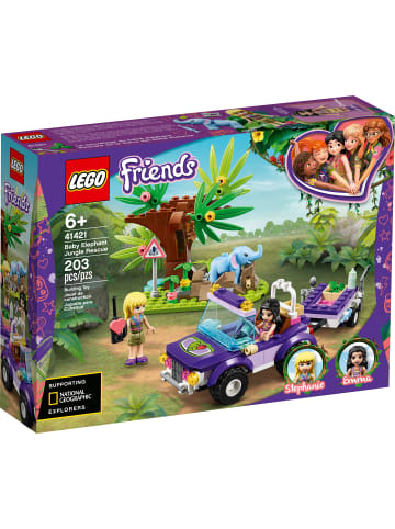 LEGO Friends Friends 41421 Rettung des Elefantenbabys mit Transporter