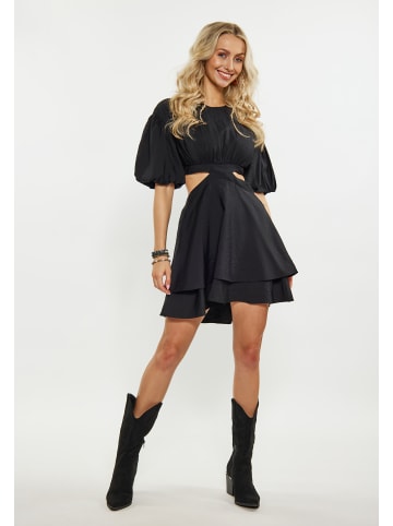 IZIA Damen Kleid in Schwarz