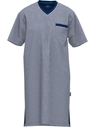 Götzburg Single-Jersey Nachthemd in dunkelblau