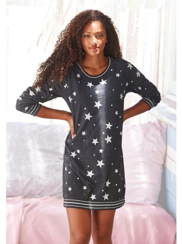 VIVANCE DREAMS Sleepshirt in schwarz- weiß