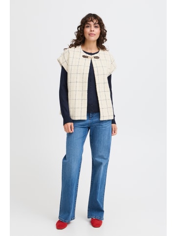 Fransa Weste FRCHANI Regular fit in Moonbeam Mix