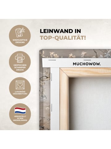 MuchoWow Leinwand bilder Mandelblüte (BxH)