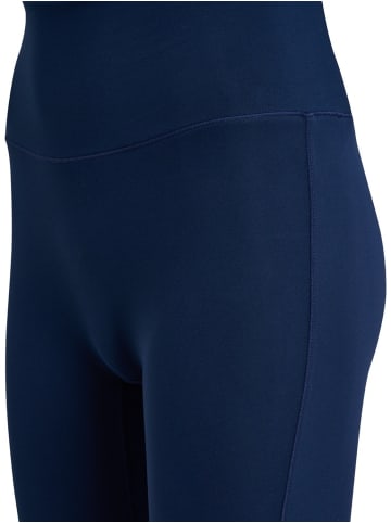 Hummel Leggings "Yoga High Waist Flare W Tights" in Blau