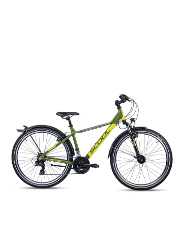 S'COOL Kinderfahrrad -  troX evo 26 Zoll 21-Gang - 33cm Rahmenhöhe / Green/Lime