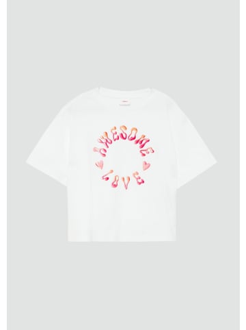 s.Oliver T-Shirt in 0100_weiß