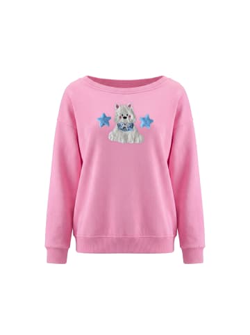 myMo Women Sweatshirt in Pink
