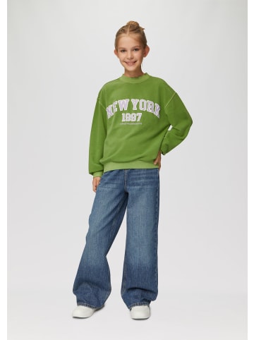 s.Oliver Sweatshirt in 7450_bambusgrün