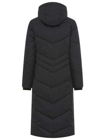 Kangaroos Steppmantel in schwarz