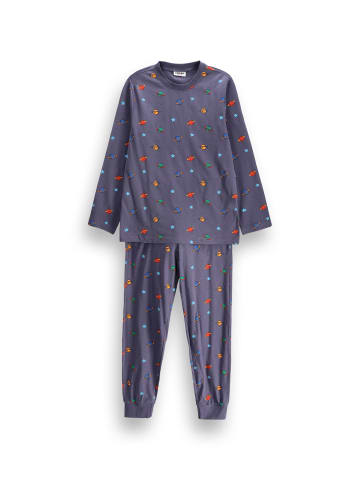 MOKIDA Jungenpyjama in dunkelblau