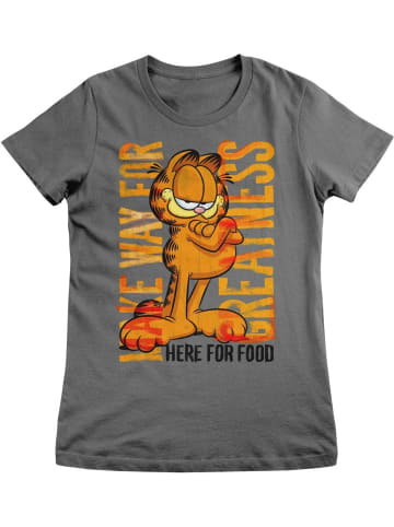 Garfield Shirt "Make Way For Greatness Girly Tee" in Grau