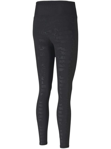 Puma Leggings Embossed High Rise 7 in Schwarz