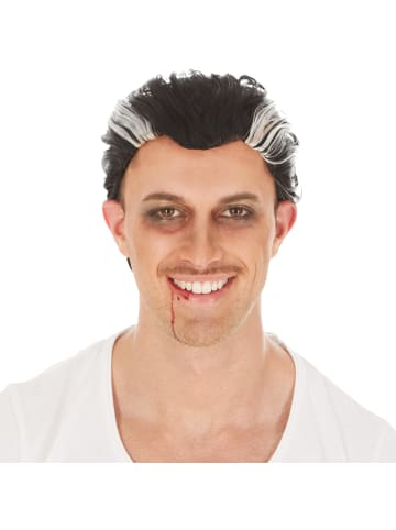 tectake Schwarze Haare, schwarz/grau