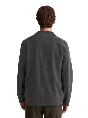 Marc O'Polo Wollsakko regular in dark grey melange