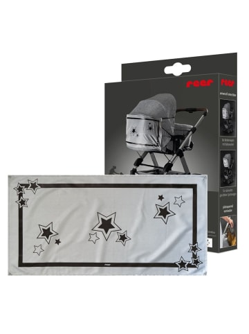 Reer MyBuddyGuard Kinderwagen-Reflektor-Banner in Weiß ab 0 Monate