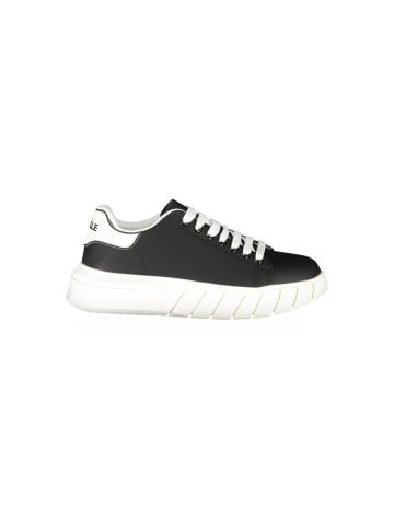 GAELLE PARIS Schwarze Polyurethan-Sneaker