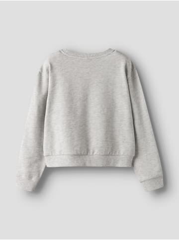 name it Sweatshirt in Light Grey Melange