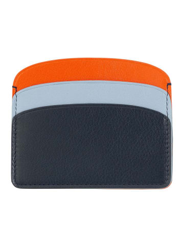 DuDu Boracay Kreditkartenetui Leder 10 cm navy