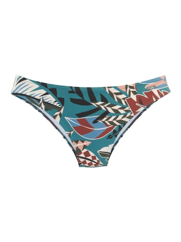 Buffalo Bikini-Hose in aqua bedruckt