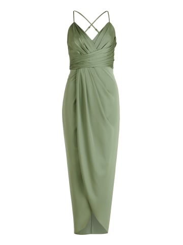 Vera Mont Abendkleid mit Raffung in Autumn Green