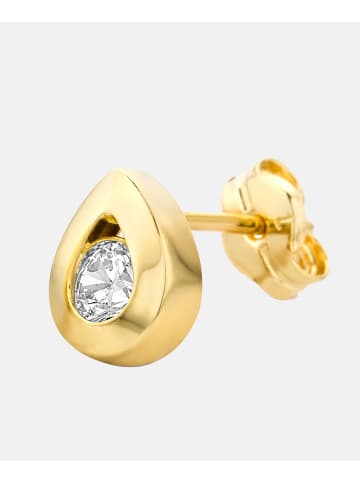 Diamant L'éternel Ohrringe aus 585 Gelbgold