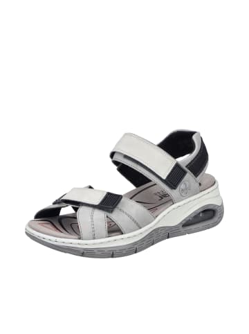 rieker Sandale in cement/hellgrau