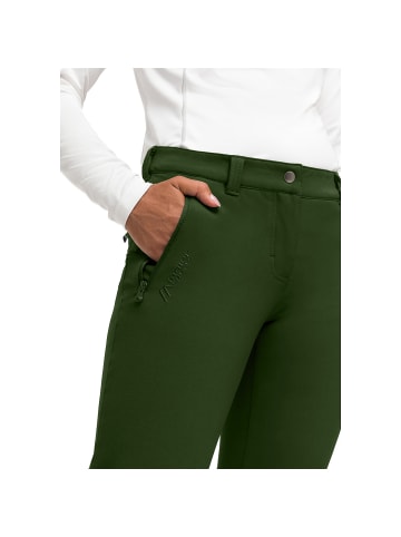 Maier Sports Funktionshose Helga Slim in Dunkeloliv