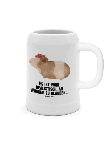 Mr. & Mrs. Panda Krug Meerschweinchen Weisheit mit Spruch in Weiß