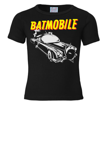 Logoshirt T-Shirt Batman - Batmobile in schwarz