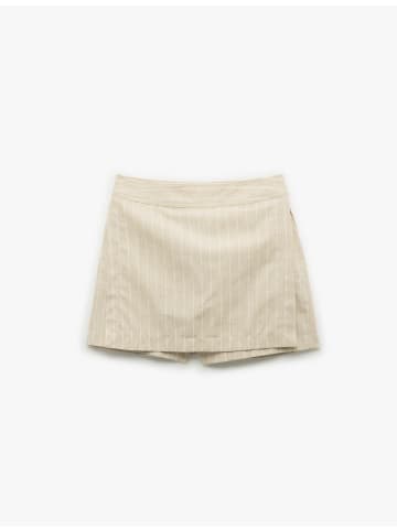 KOTON KURZHOSEN in Beige Gestreift