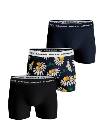 Björn Borg Boxershorts Essential Boxer 3er Pack in multicolor