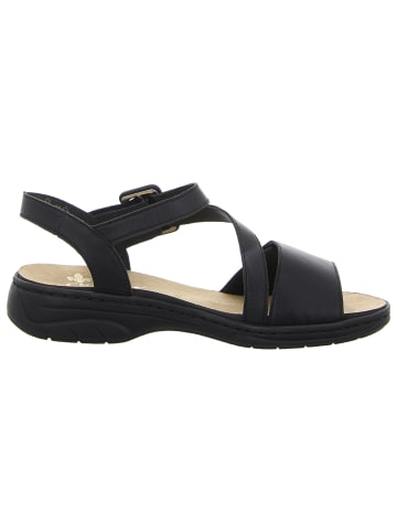 rieker Sandale in schwarz