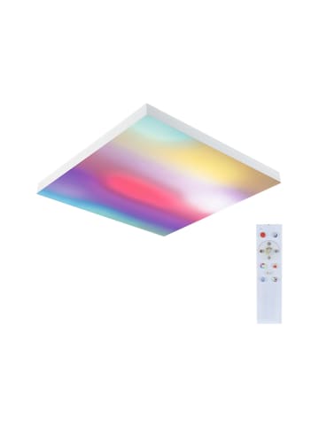 paulmann LED Panel Velora Rainbow eckig 450x450mm RGBW dimmbar in Weiß