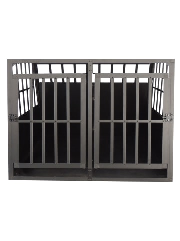 Trekker Hundebox in Schwarz XL 97x90x69cm