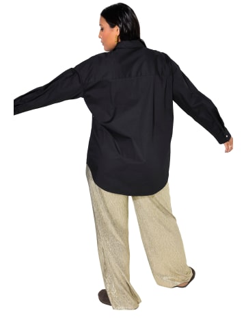 Studio Untold Hemdbluse in schwarz