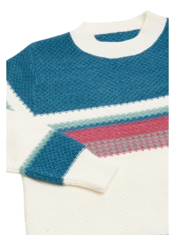 VIRITA Women Strickpullover in Blau Mehrfarbig