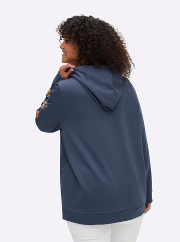 sheego Sweatshirt in rauchblau