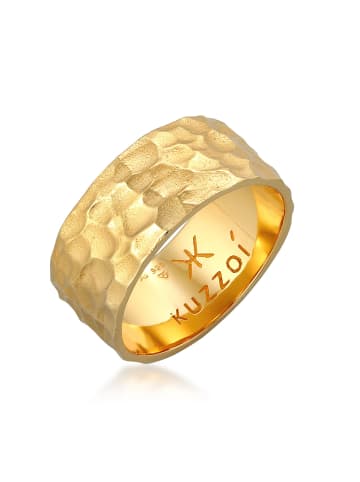 KUZZOI Ring für Herren in gold