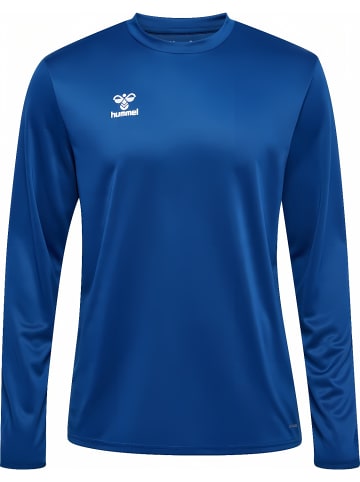 Hummel Hoodie "Hmlessential Sweatshirt" in Blau