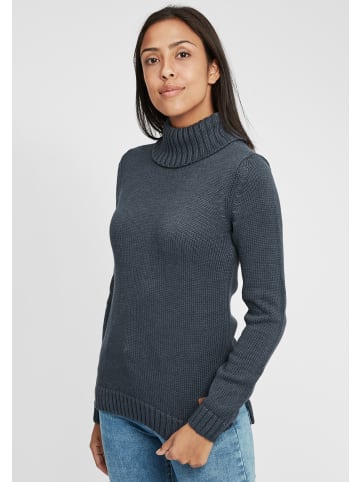 Oxmo Rollkragenpullover in blau