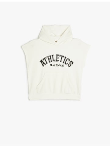 KOTON Sweatshirt in Weiß