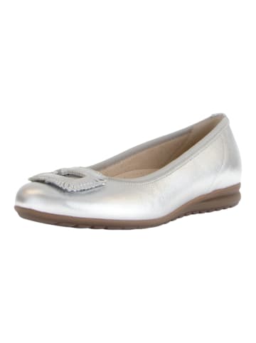 Gabor Ballerinas silberfarben
