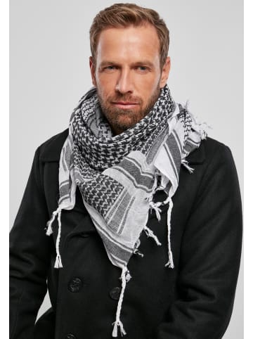 Brandit Brandit Unisex Shemag Scarf in white/black