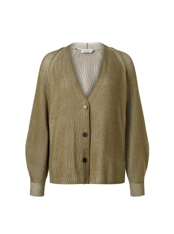 März Strickjacke in oliv - 0001