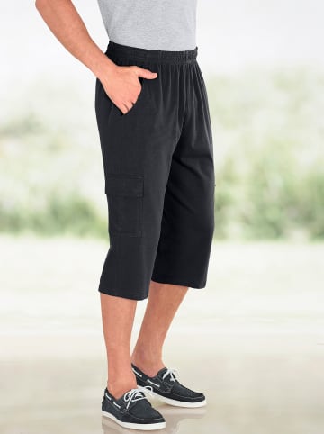 Sieh an! Freizeithose in schwarz