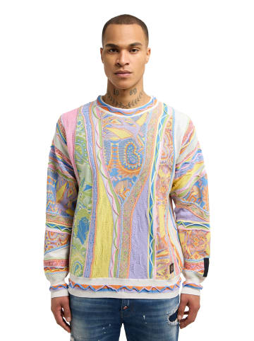 Carlo Colucci Strickpullover Deluggi in Weiß