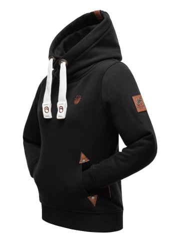 Navahoo Kapuzensweatshirt Namikaa in Black