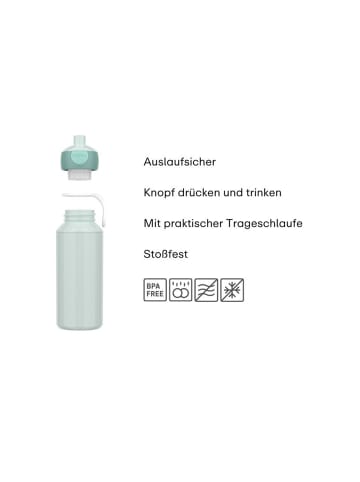 Mepal Pop-Up Trinkflasche Campus Switch 400 ml in Cool Blue / Cool Mint