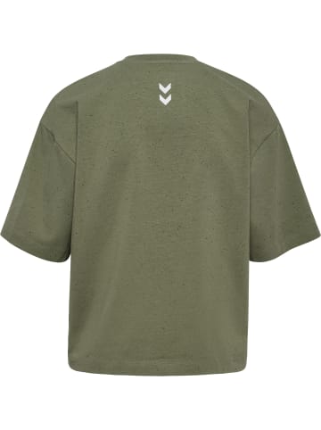 Hummel Hummel T-Shirt Hmlmt Yoga Damen in DEEP LICHEN GREEN MELANGE