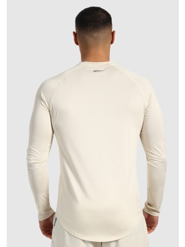 SMILODOX Longsleeve Powerfit in Creme