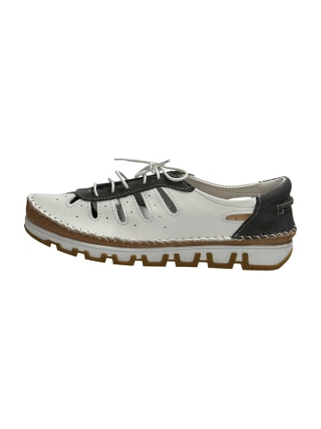 Gemini Komfort Schnürschuhe in Weiß